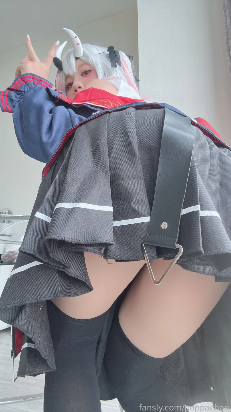 PoppaChan - No.129 Nakiri Ayame [19P-24MB] tg@simisebaisi 【丝足阁】012.webp